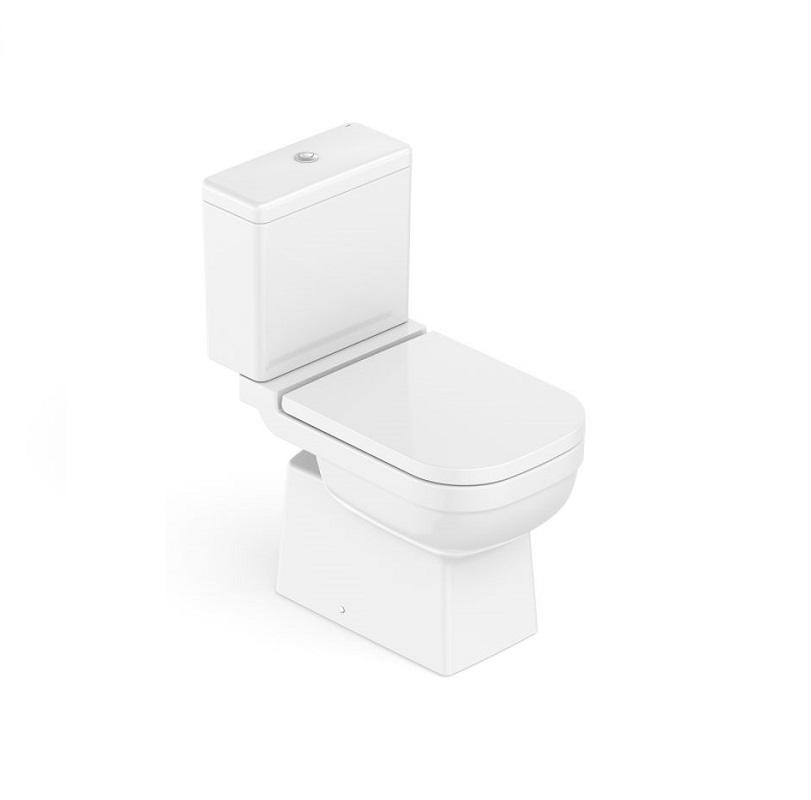 Kit Vaso Sanitário com Caixa, Assento e Complementos de Instalação Elite Branco