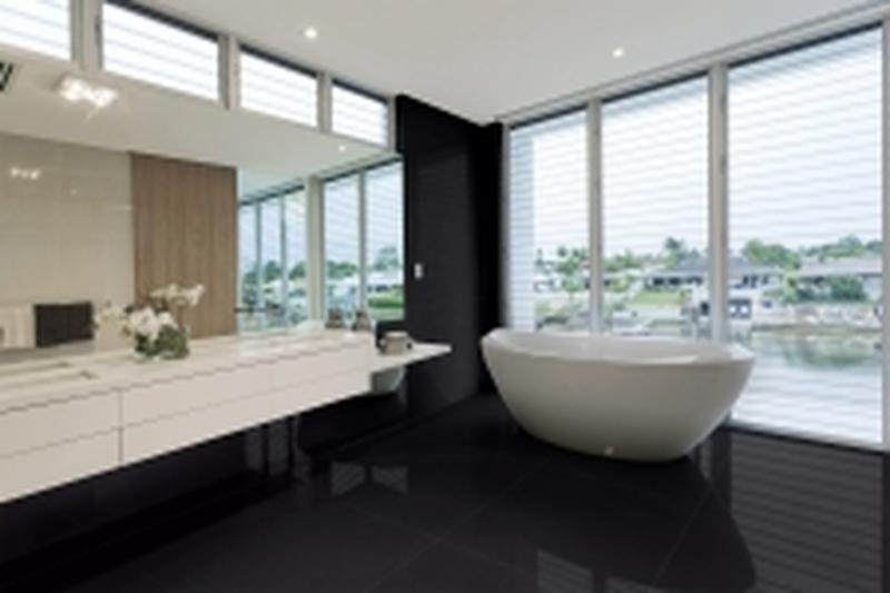 Porcelanato 84x84 Nero Retificado Polido